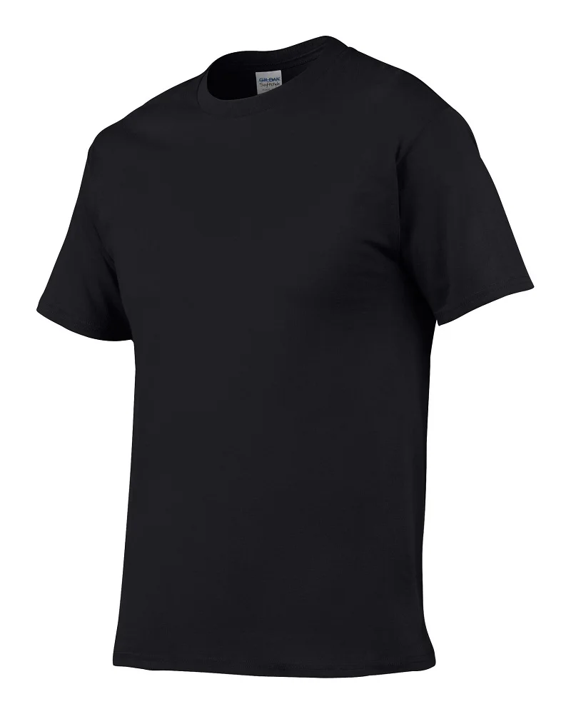 

Asian size Solid color 100% Cotton T Shirt Mens Black White T-shirts 2017 Summer Skateboard Tee Boy Hip hop Skate Tshirt Tops