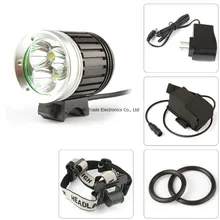 4800 люмен 3xcree XM-L T6 светодиодный головной светильник 3T6 фары велосипеда светильник Водонепроницаемый вспышка светильник наивысшей мощности фары