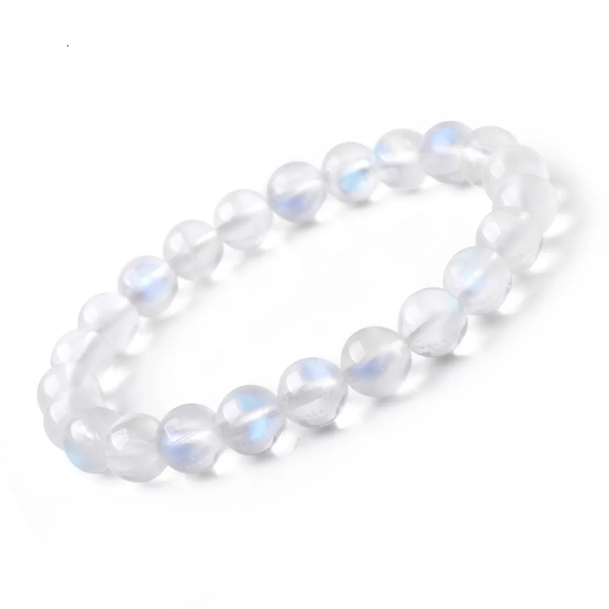 

Blue Moonstone Bracelet Female Crystal Bracelet Moonstone Fashion Jewelry for Girlfriend
