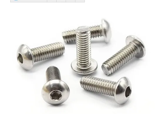 

100pcs/lot M2*4/5/6/8/10/12/16 stainless steel 304 hex socket pan head screws hardware M2 washer spring washer M2 hex nuts188
