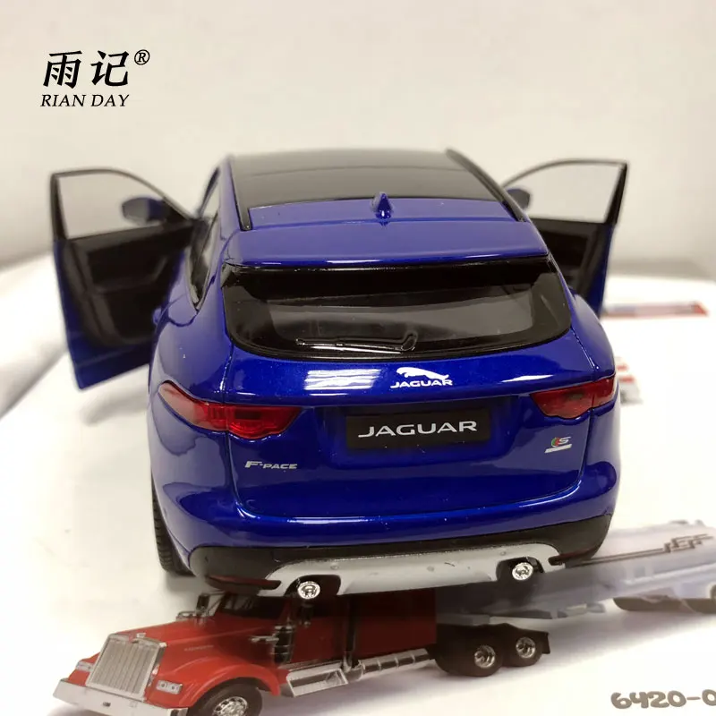 WELLY 1/24 масштаб Британия Ягуар F-Pace SUV литая модель металлическая модель автомобиля игрушка для подарка/детей/коллекции