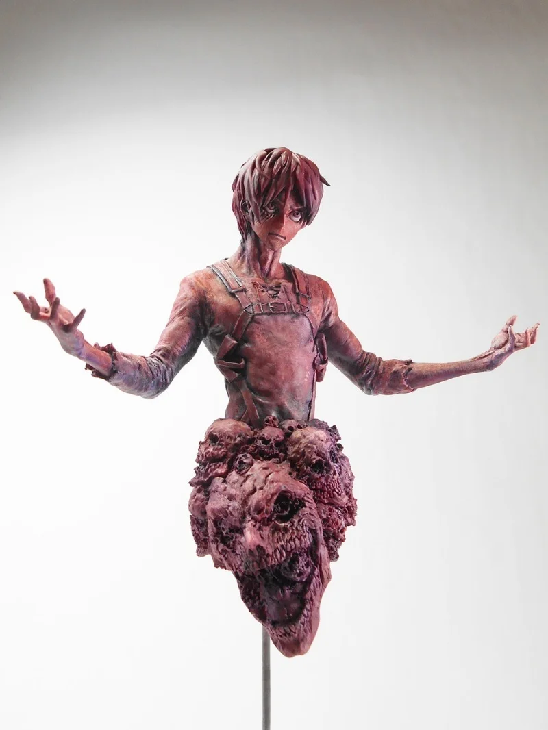 

Resin Figure Kit Attack on Titan Eren Unpainted Garage Kit