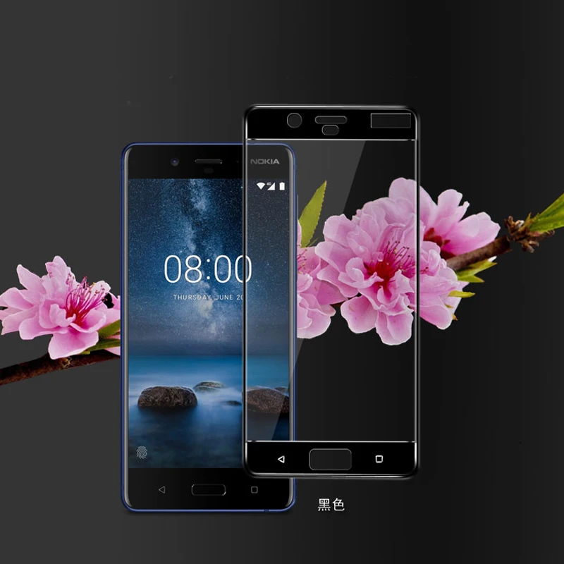 Colorful-Full-Cover-Glass-For-Nokia-8-3-5-6-Ultra-thin-2-5D-9H-Tempered (3)