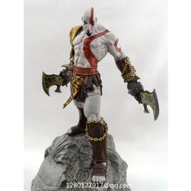 Статуя God of War III Kratos полноразмерный портрет GK смола фигурка Коллекционная модель игрушки Q366