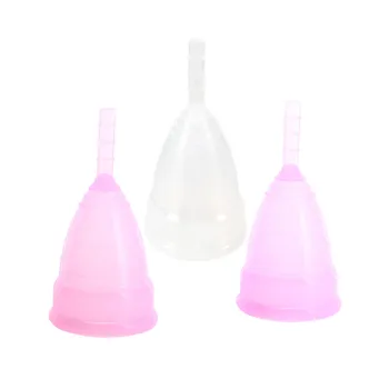 

Hot Sale 1pcs Medical Grade Silicone Menstrual Cup for Women Feminine Hygiene Product Health Care Period Month Menstrual Cup