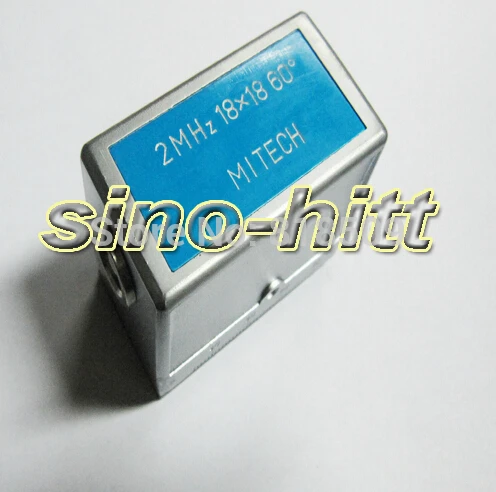 

4MHz 18x18MM 60 degree Angle Beam Probe Transducer For Mitech Ultrasonic Flaw Detector MFD350B MFD500B MFD650C MFD800C