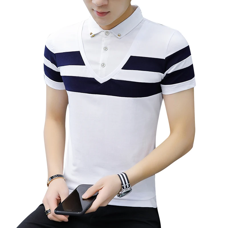

Summer Fashion Brand Polo Shirt Men 100%cotton Casual Short Sleeve Shirts Mens Polo Tees Hombre Breathable Tops