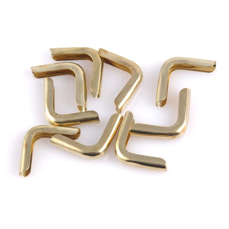 

golden metal Corners Hollow Books Scrapbooking Photo Albums Menus Crafts DIY Supplies 50pcs 18x18x3mm CP1112