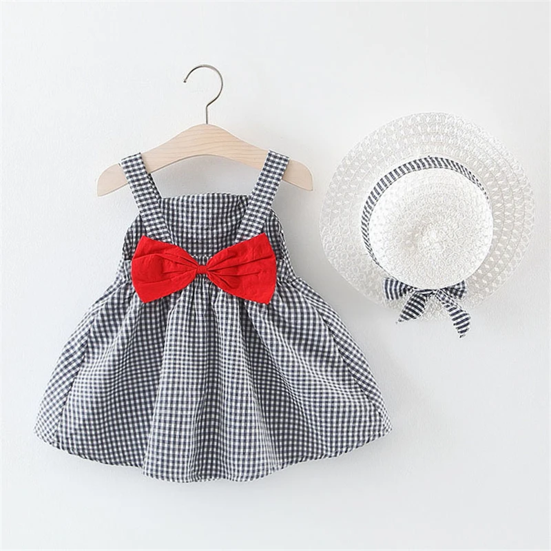 

black plaid toddler girl dresses infant girl dresses baby clothes sleeveless 12 months baby girl dress 2019 summer kids casual