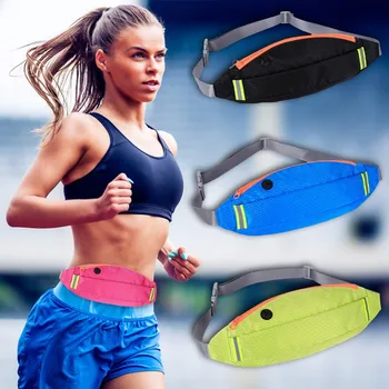 

New Women Man Gym Bags Multifunction Running Bag Ultralight Waterproof 6.2\" Mobile Phone Belt Waist Fitness Cycling Bag