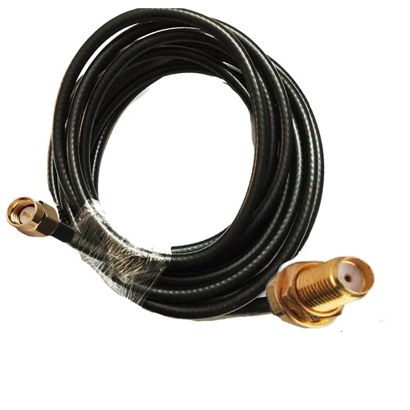 SMA Male to SMA Female Jack connector 5D-FB 50-5 Coaxial Cable RF Adapter Coax Cable 50Ohm 1/2/3m 5m 10m 15m