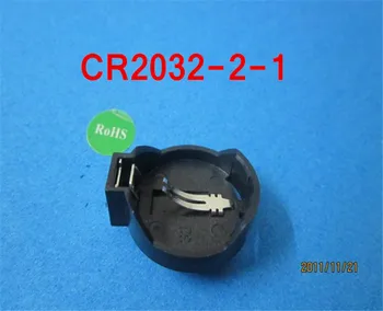 

(100pcs/lot)CR2032-2-1 Battery Button Cell Holder Socket,retail+wholesale.