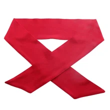 Новинка 2 шт. головные повязки с бантом для мужчин и женщин сплошной цвет быстросохнущая спортивная повязка на голову FMS19