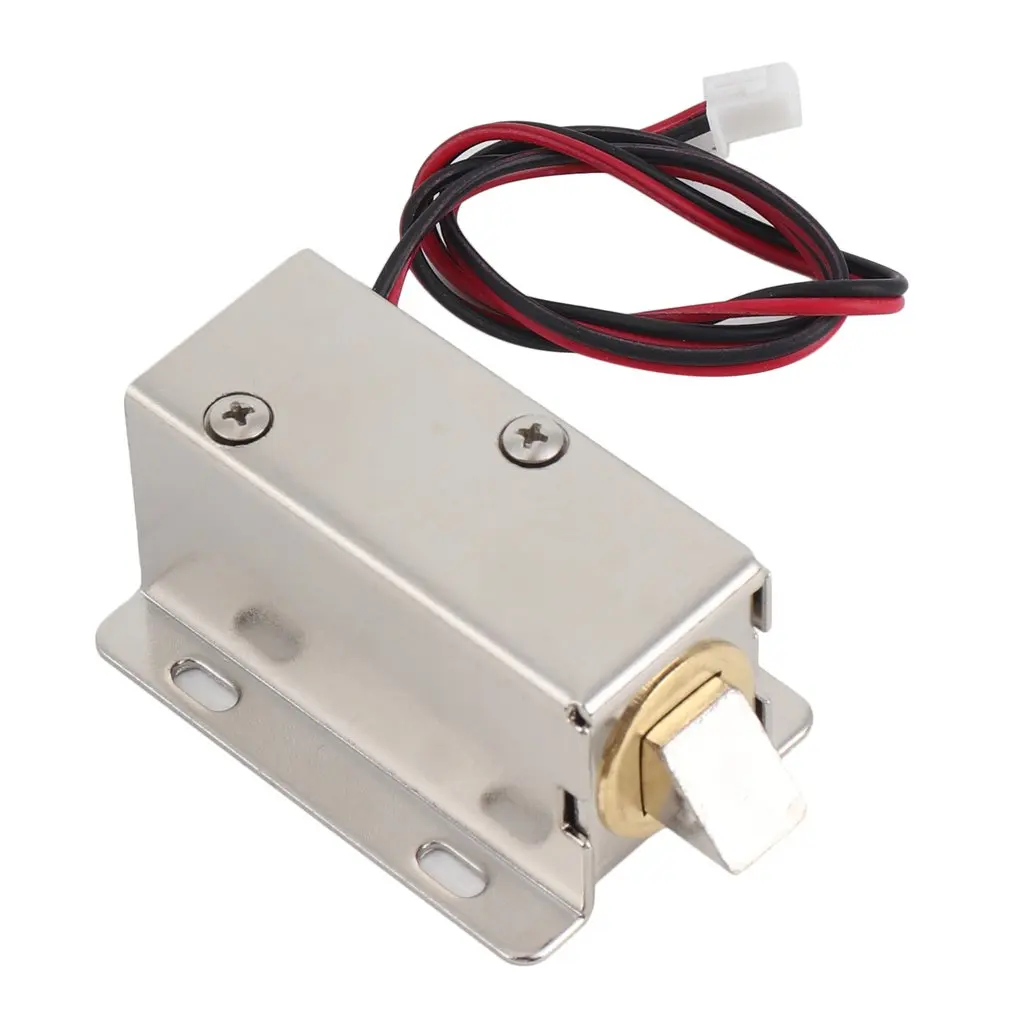 

Magnetic lock Professional Small DC 12V Open Frame Type Solenoid For Electric Door Lock with Low Power Consumption Stability