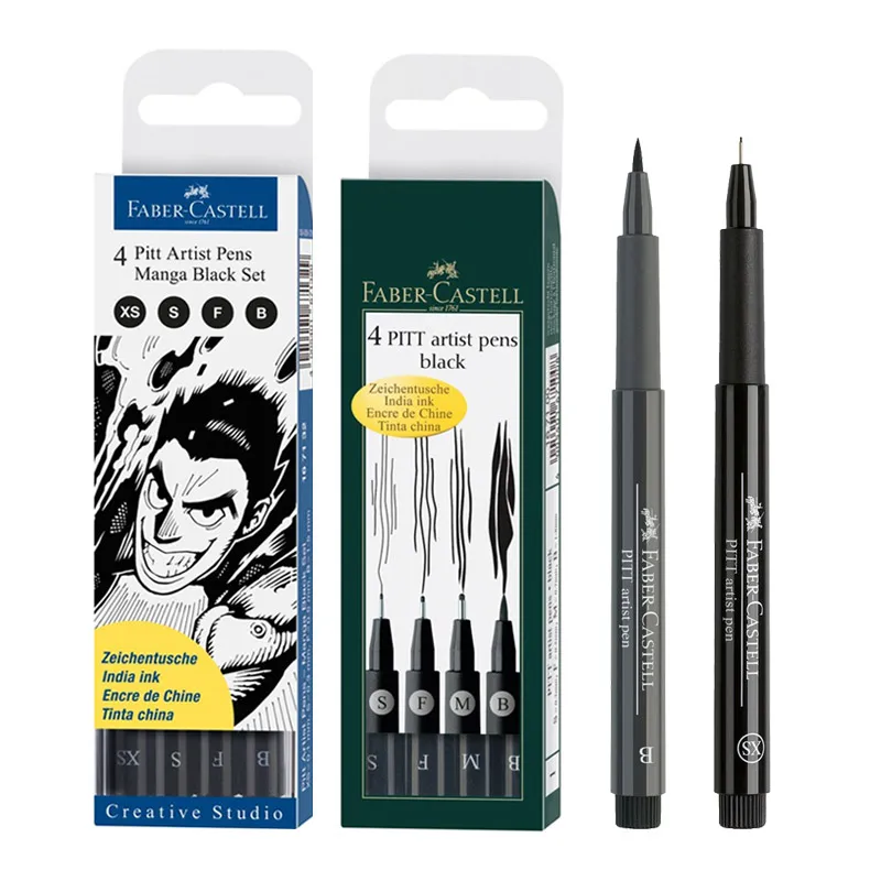 20 Faber Fineliner Pen Set Fine Liner Colouring Fineliners