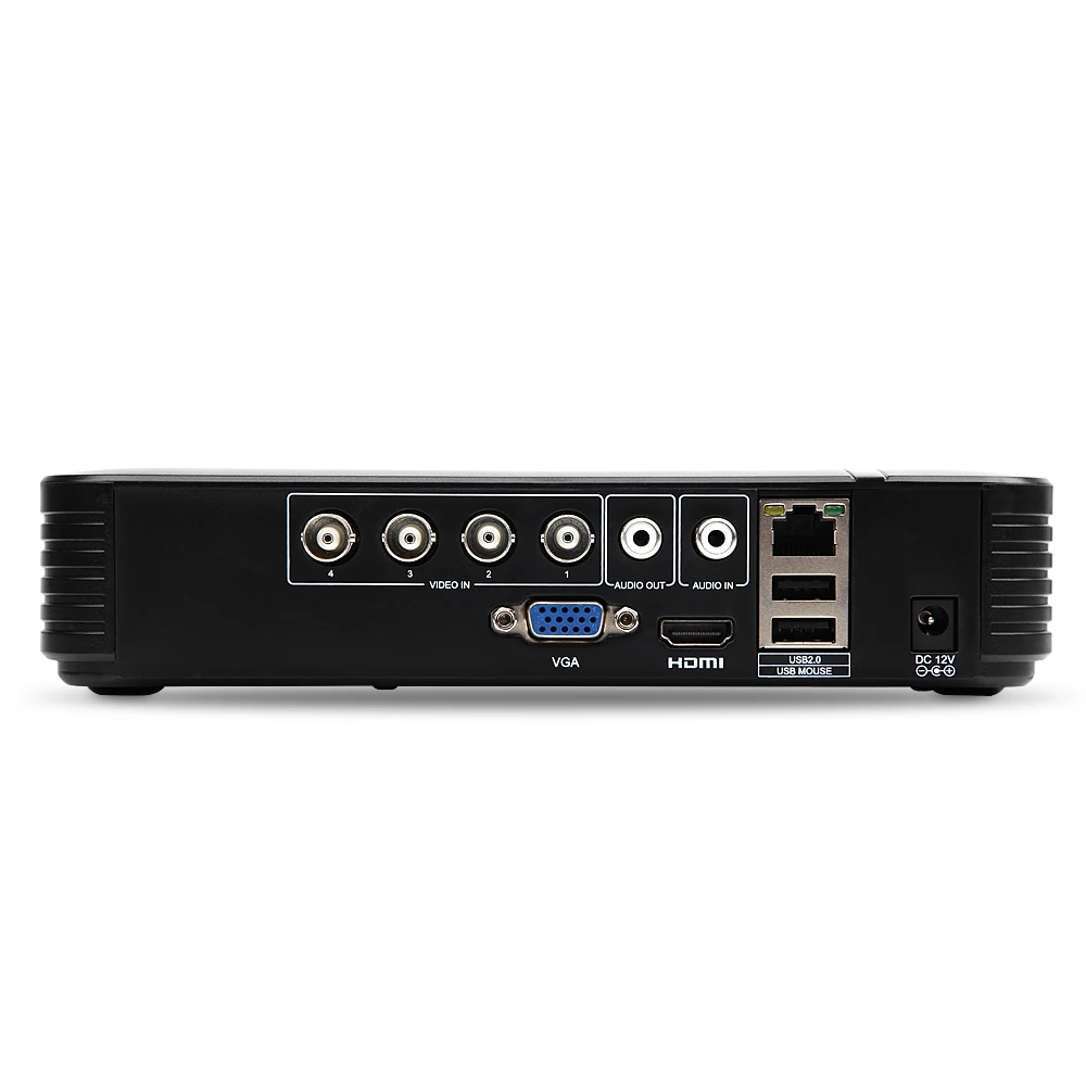 MISECU 4 канала AHD DVR AHD-M 720P видеонаблюдения безопасности CCTV рекордер 4CH мини Гибридный HDMI Поддержка IP аналоговая AHD камера P2P