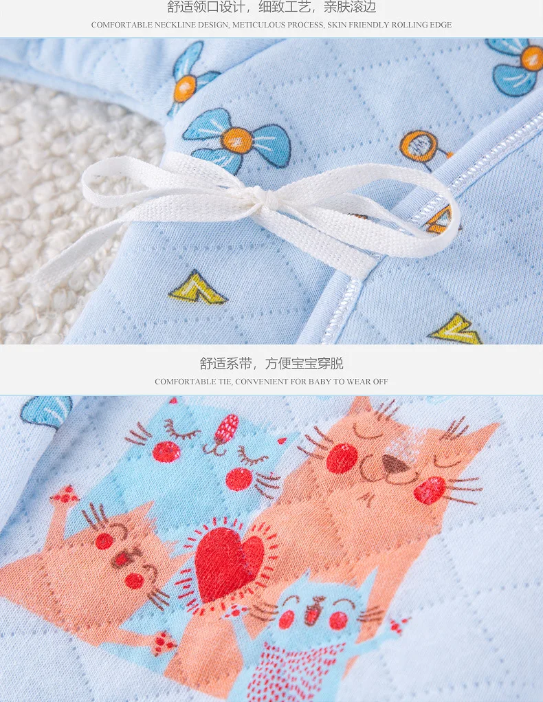 Комплект одежды для новорожденных девочек и мальчиков с принтом полярного медведя; Плотная хлопковая зимняя одежда с рисунком для малышей; 19 шт./компл