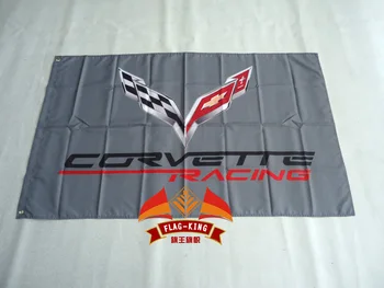 

CORVETTE Flag 3ftx5ft Banner 100D Polyester Flag metal Grommets 90x150cm