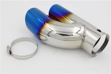 For VW Volkswagen Lavida 2013 2014 2015 High Quality Stainless Steel Car Automobiles Exhaust Muffler Tip Pipe Auto Accessories