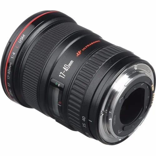 Объектив Canon 17-40 объективов EF 17-40 мм f/4L USM объектив с фиксированным фокусным расстоянием для Canon 650D 700D 760D 70D 80D 7D 6D 5D2 5D3 1Dx T5i T3i T6 Dslr Камера