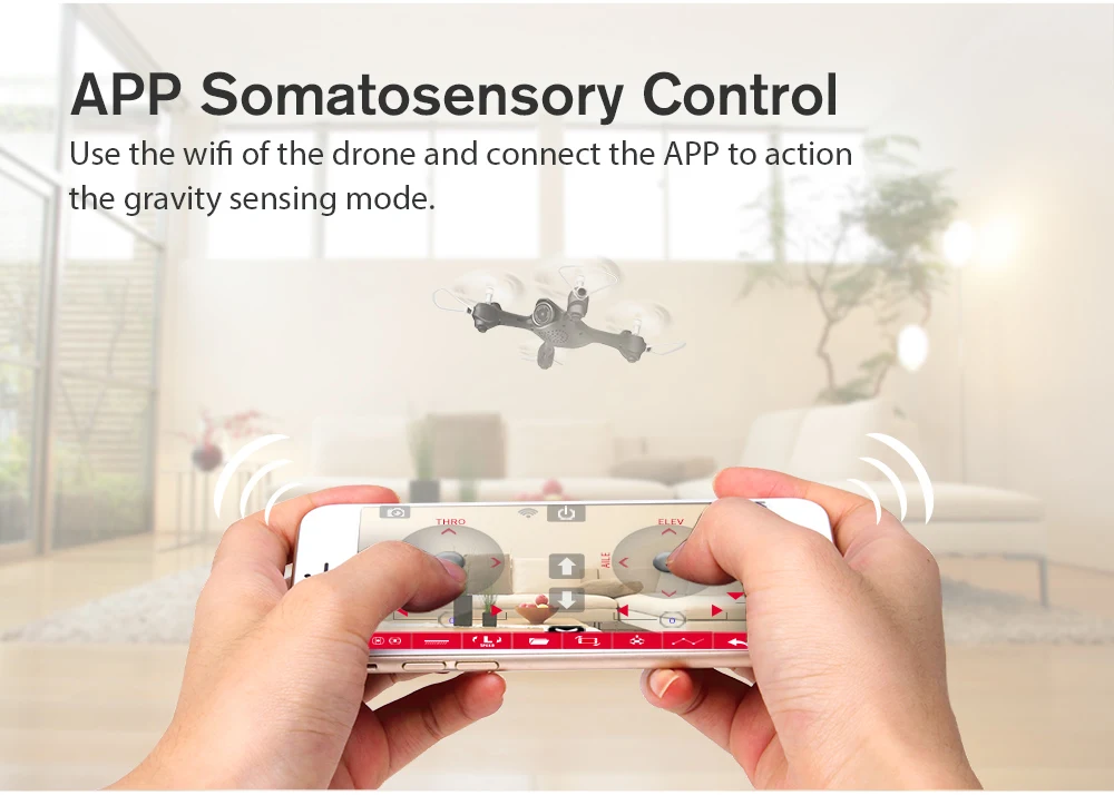 Вертолет SYMA RC X23W fpv-квадрокоптер Wifi передача в реальном времени Безголовый модель Дрон Профессиональный с камерой