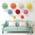 Keramik pfingstrose wand dekorationen dreidimensionale keramik blume wand dekoration schöne blumen-in Figuren & Miniaturen aus Heim und Garten bei