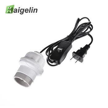 

E27 Aquarium Heating Light Buld Base Holder Load 300W For Reptiles AC 110-250V Lamp Holder with EU/ US/ UK/ AU Plug Power Switch