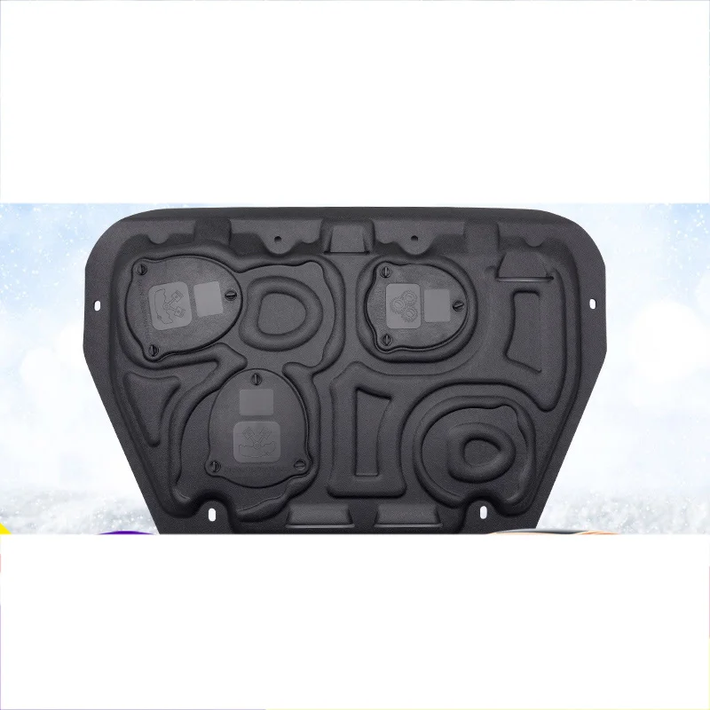 

Lsrtw2017plastic steel car engine cover protection for honda civic 2016 2017 2018 2019 10th civic