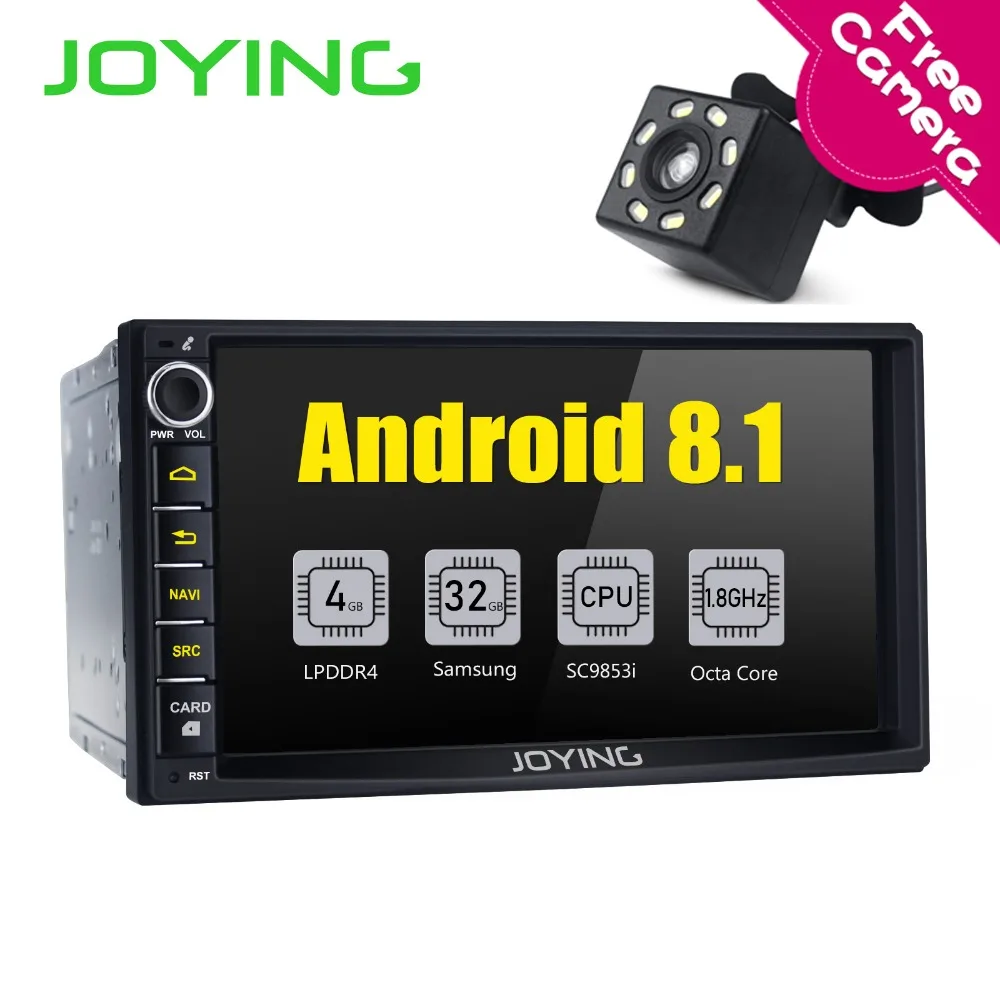 JOYING 2 Din Universal 7 Android 8 1 font b Car b font autoradio 4 32GB
