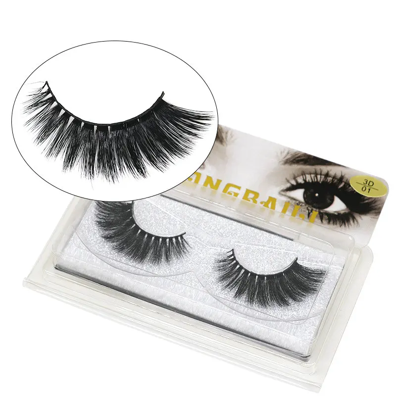 

YALIAO Fake Mink Eyelashes 3D Natural False Eyelashes 3d Mink Lashes Soft Eyelash Extension Makeup Kit Cilios