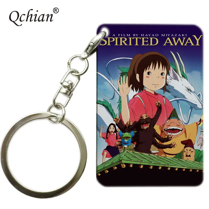 Брелок для ключей из аниме Унесенные призраками без лица|spirited away keychain|miyazaki