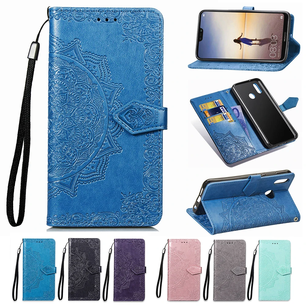 Чехол с откидной крышкой для Huawei P Smart Plus 2019 чехол Coque P30 P20 Pro P10 P8 Lite 2017 Роскошный