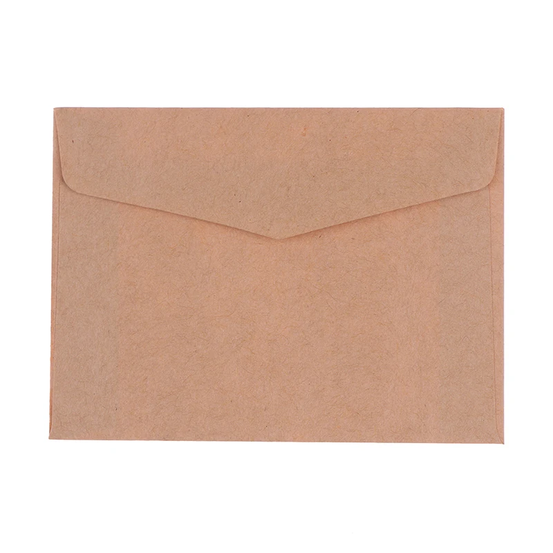 18pcs Thank You Greeting Card kraft Paper Envelopes Seal Sticker Wedding Party Mini Brown Paper Card Envelope Sticker Set