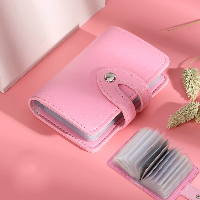 

New PU Leather Function 26 Bits Card Holders Case Business Holder Men Women Credit Passport Card Bag ID Passport Card Wallet