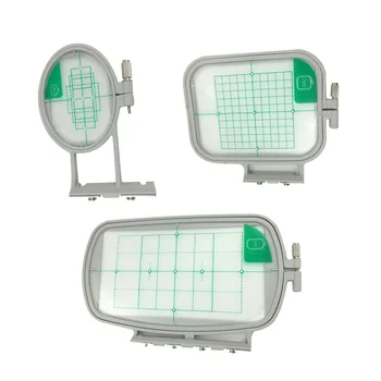 

fityle 3pcs Embroidery Hoops Frame for Brother Embroidery Machine SE270D, SE350, SE400, HE120, HE240, LB6770 PRW, NV950