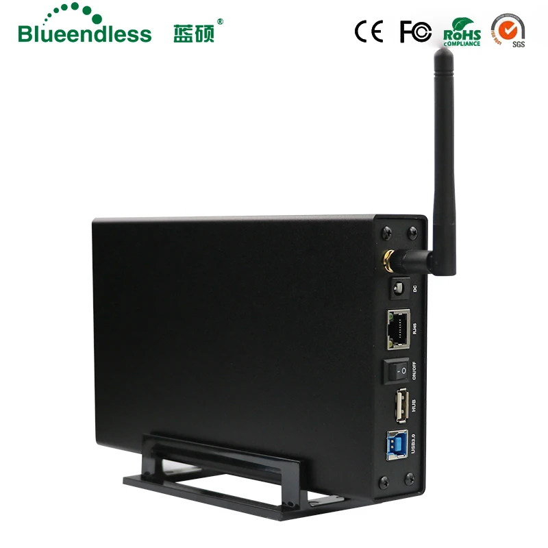 SATA USB 3 0 hdd3.5 Wifi удлинитель/HDD Bay HDD корпус интерфейс алюминиевый Nas RJ45 маршрутизатор