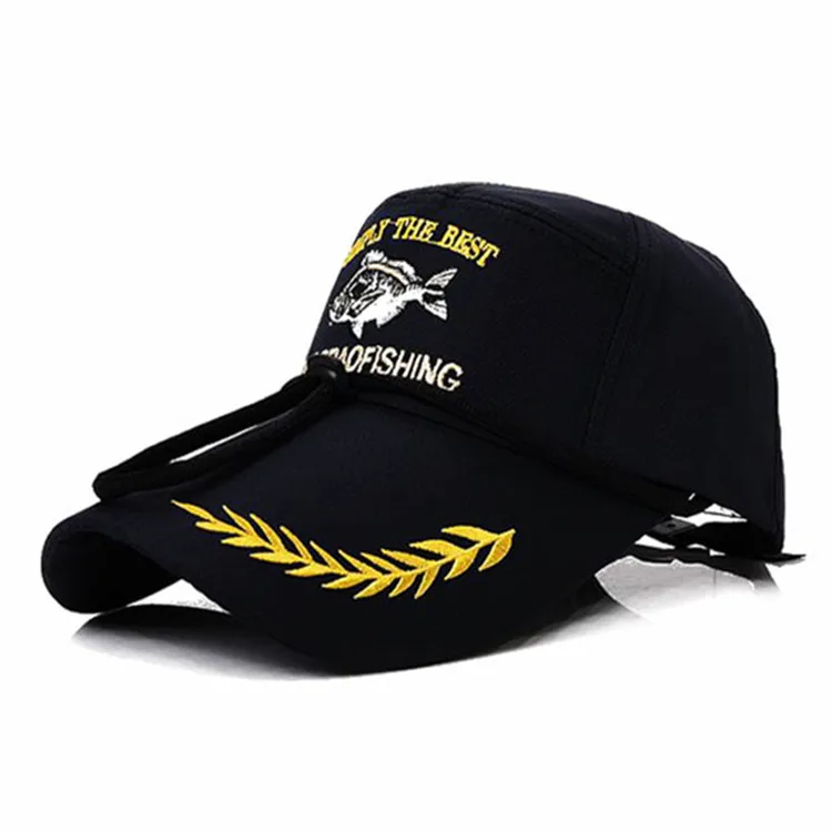 

2018 High Quality Men Fishing Cap Man Fishing Sports Hiking Camping Baseball Cap Summer Hat Adjustable One Size