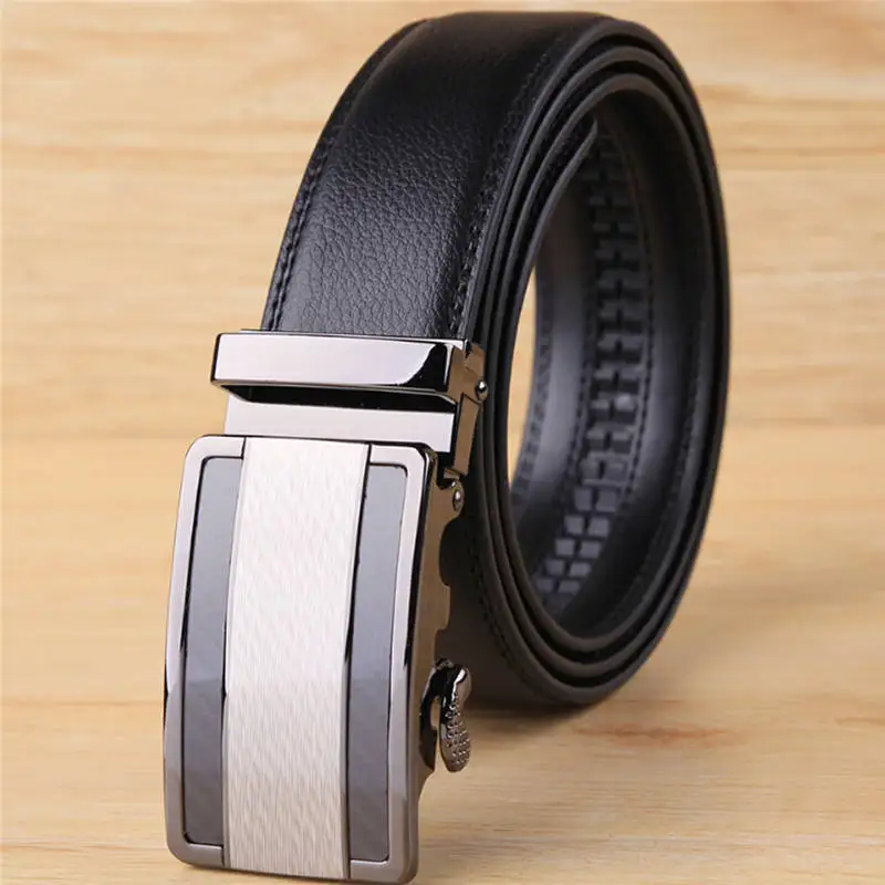 Mens-Belt-Brand-Designer-Business-Belts-Black-Buckle-Waist-Automatic ...