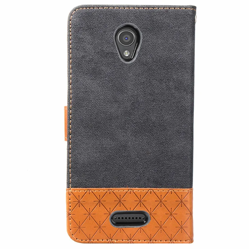 Джинсовый кожаный флип-чехол-бумажник lenovo Vibe B A2016 A1010 A20 A Plus APlus A1010a20 A 1010 A2016A40 Чехол-книжка lenovo A1010