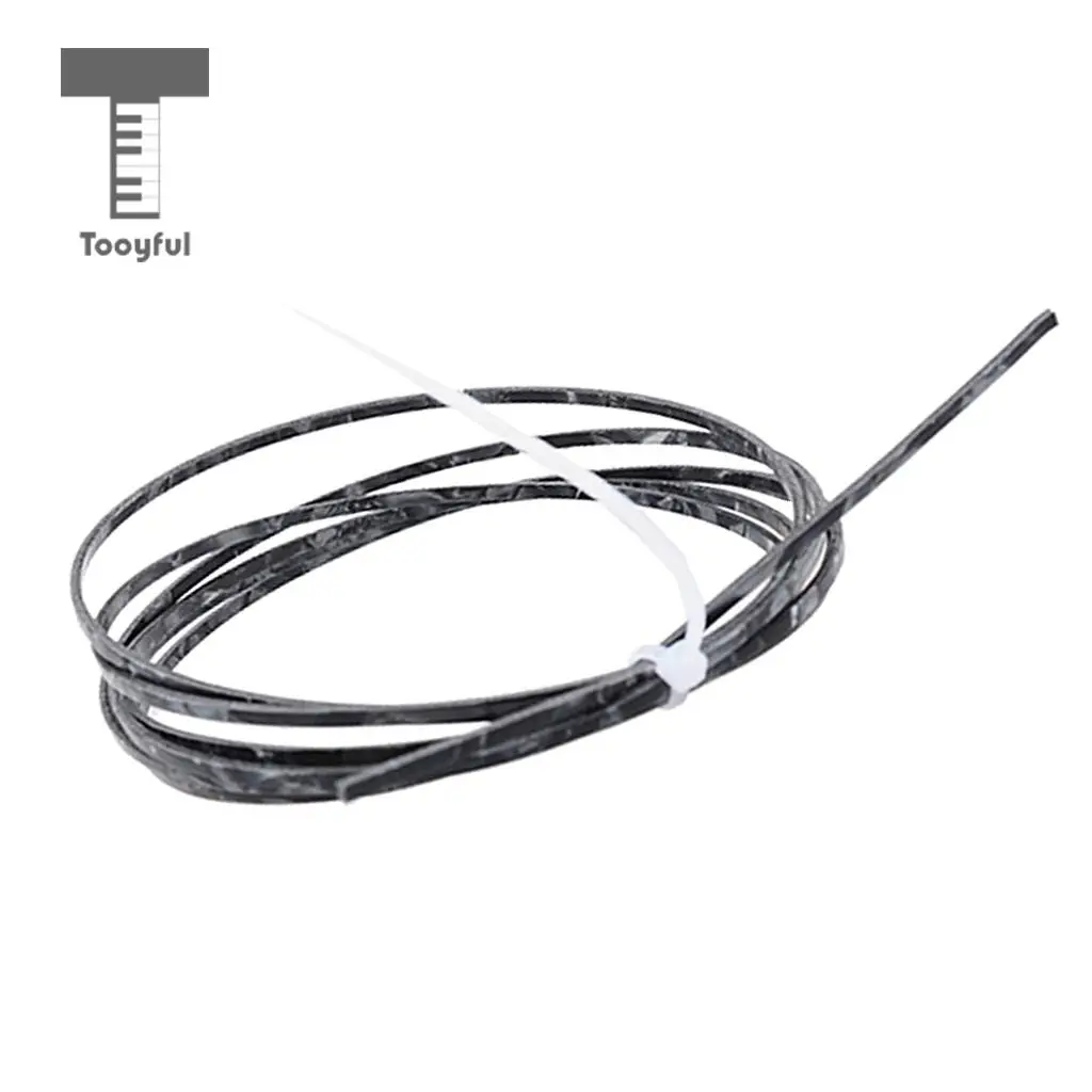 Tooyful Celluloid Guitar Binding Purfling Strip for Guitar Body Project Supplies