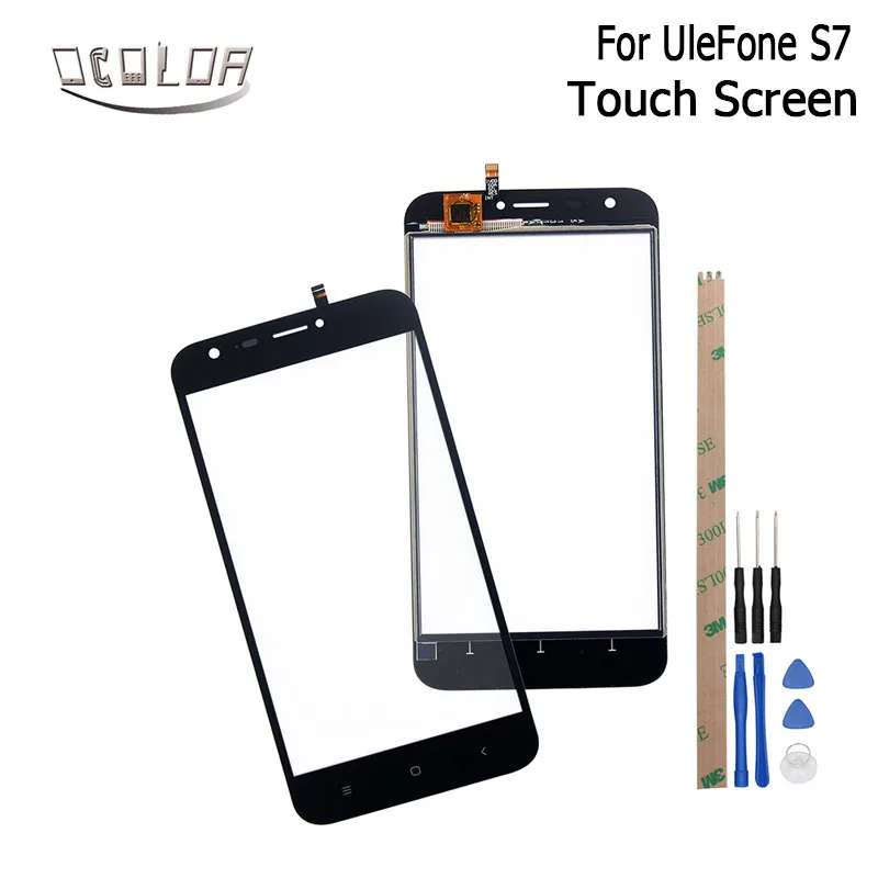 

ocolor For UleFone S7 Touch Screen 5.0 Inch Lens Sensor Touch Panel Replacement Mobile Phone Accessories +Tools For UleFone S7