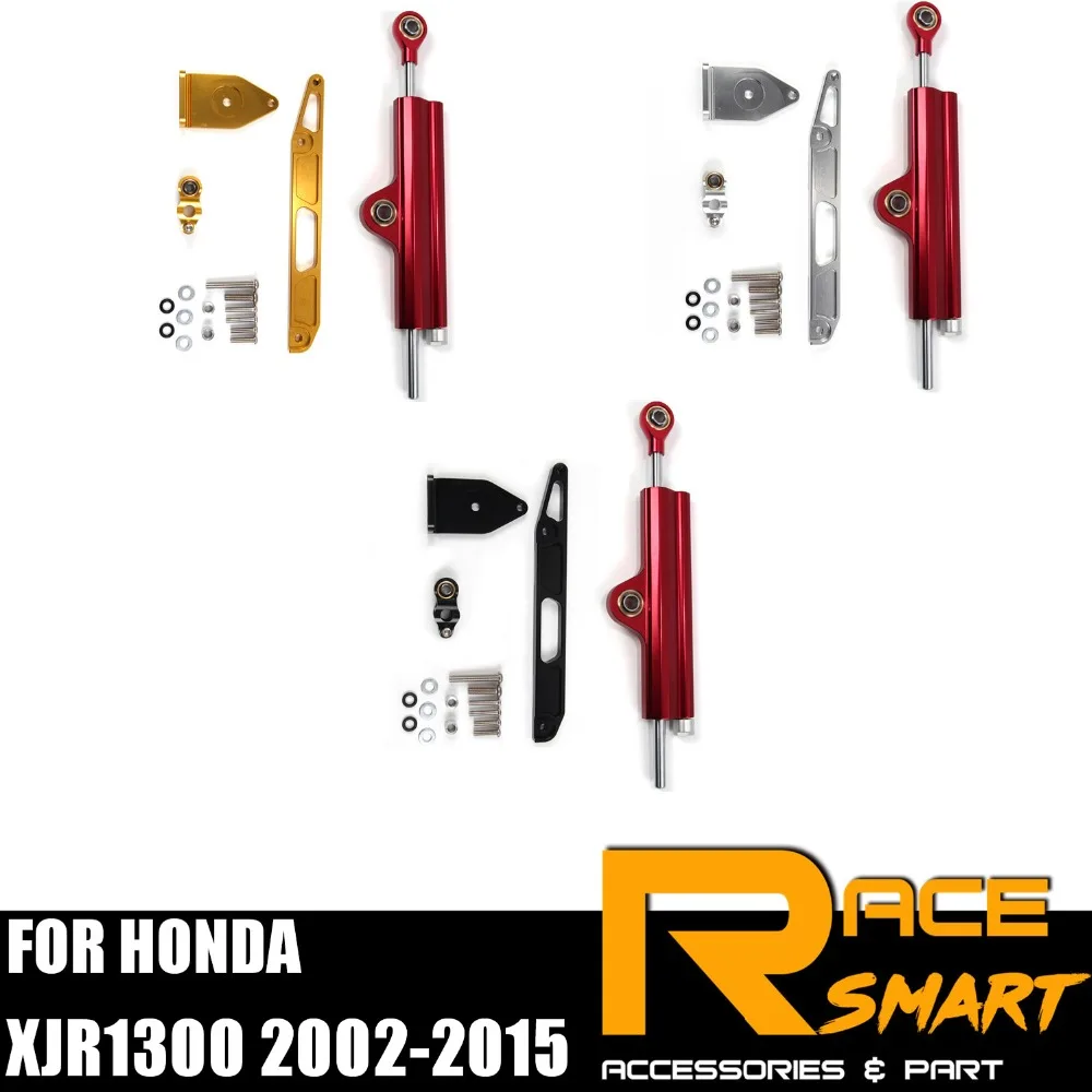 

For HONDA XJR1300 2002 - 2015 Steering Damper Stabilizer Kit Motorcycle accessories CNC XJR-1300 XJR 1300 2003 2004 2005 2006