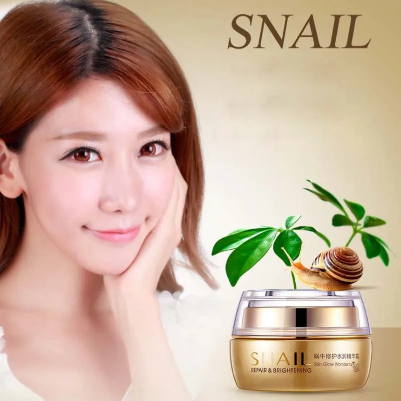 

Brighten Snail Deep Moisturizing Face Cream Hydrating Anti Wrinkle Anti-Aging Whitening Day Cream Remover Acne Treatment