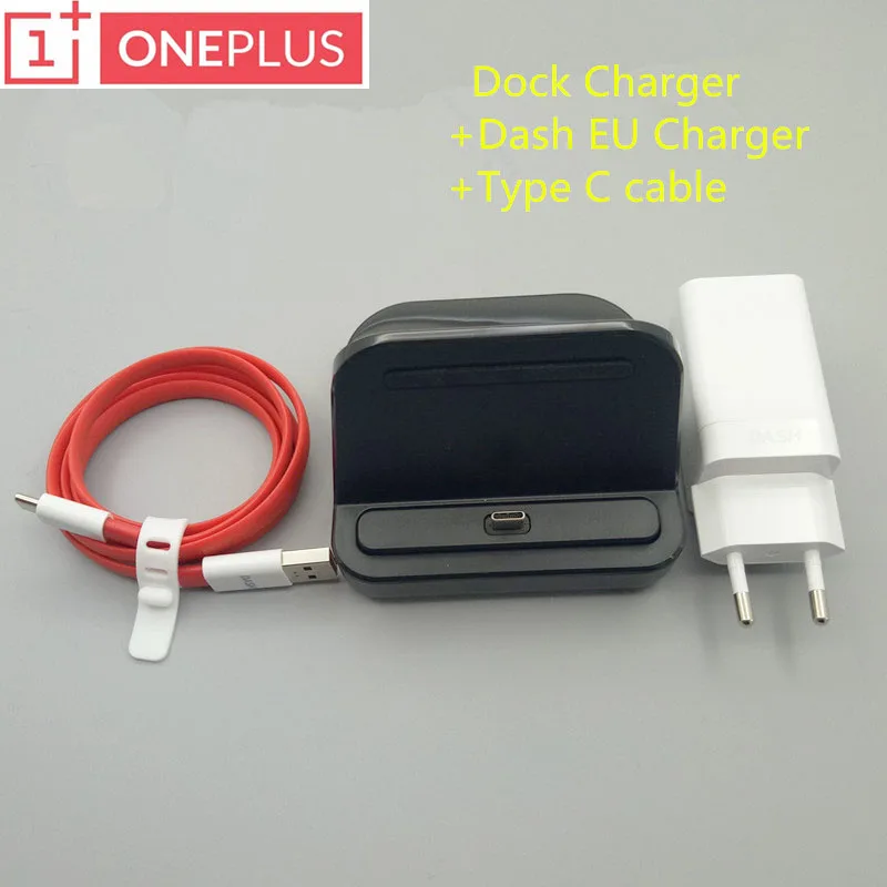 

Original Charging Cradle Type C Dash Dock Charger 5V 4A Dash Wall Charger Type-C Cable For One plus Three Five Six 1+ 3T 5T 6 6T