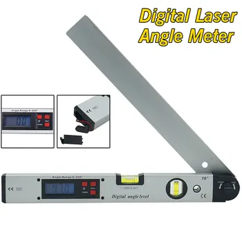 

lectronic level Digital display Angle Level Meter Gauge 400mm 16inch Electronic Protractor Aluminum Alloy Digital angle meter