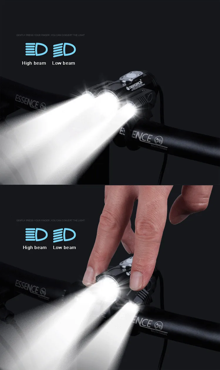 Top Bicycle Light Adjust Angle 3x XML-T6 LED 10000LM USB Rechargeable Power Bank Cycling Torch Bike Light Lamp Bike Accessories 15 Top Bicycle Light Adjust Angle 3x XML-T6 LED 10000LM USB Rechargeable Power Bank Cycling Torch Bike Light Lamp Bike Accessories 15