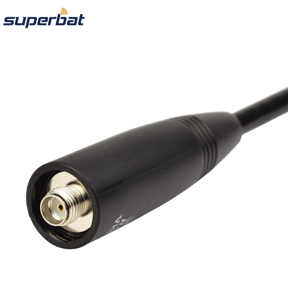 Superbat кнутая антенна 15 6 &quotVHF/UHF (144/430 МГц) SMA разъем для AnyTone BaoFeng Yaesu радиоантенна 'd