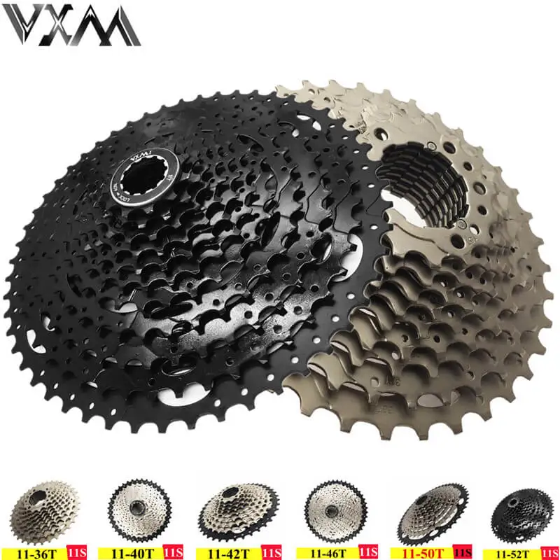 VXM велосипед Freewheel MTB Тип карты маховик 11 скоростей 36T/40T/42T/46T/50T/52T кассеты запчасти