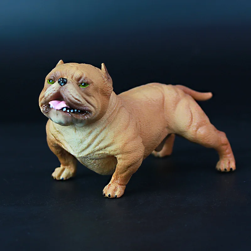 Животное собака Американский Bully Pitbull моделирование модель животного