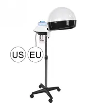 Салон Спа вапоризатор для волос Поворотная стойка с капюшоном окрашивание волос кондиционер пароварка